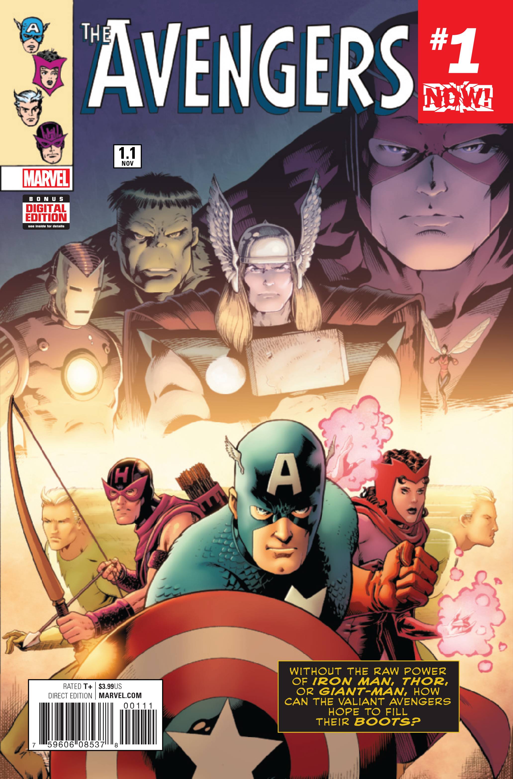 Avengers (7th Series) comic issue 1.1